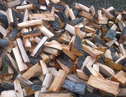 Колотые ольховые дрова